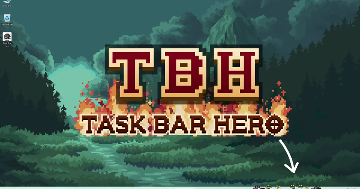 Task Bar Hero Steam Market trading