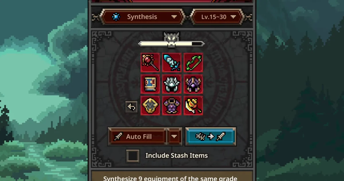 Task Bar Hero Rune Tree